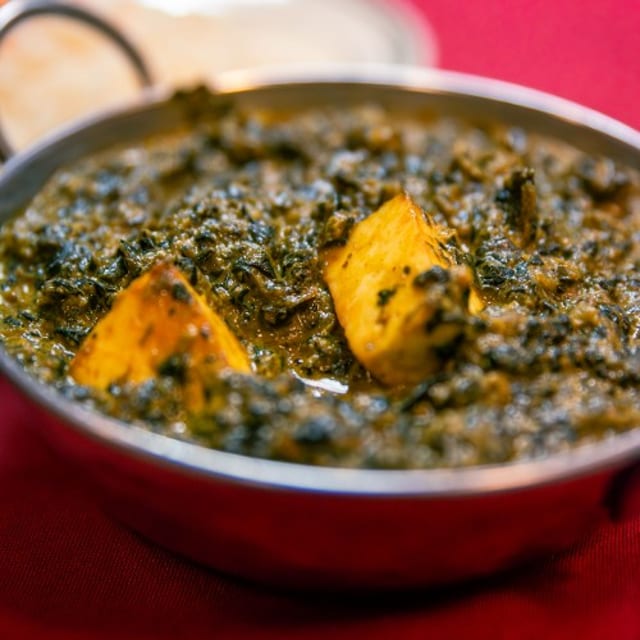 Saag Paneer.